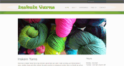 Desktop Screenshot of inskeinyarns.com